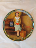 Norman Rockwell "A Young Girl's Dream" Collector Plate by Edwin Knowles