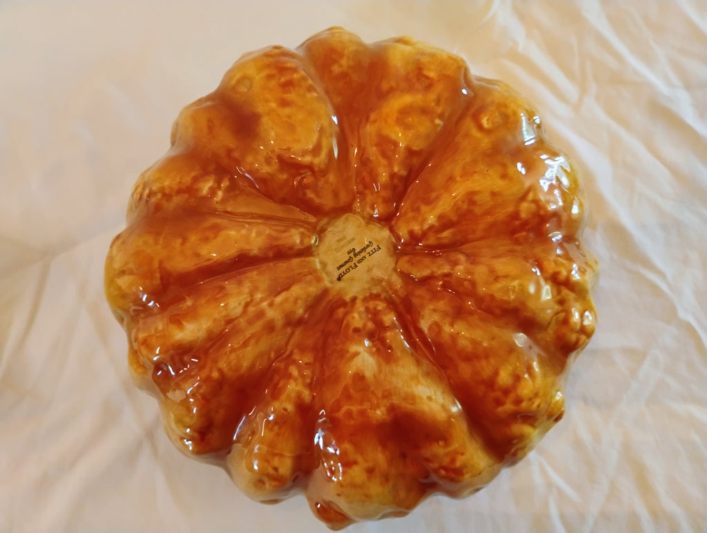 Fitz and Floyd Gardening Gourmet Pumpkin Tureen with Lid