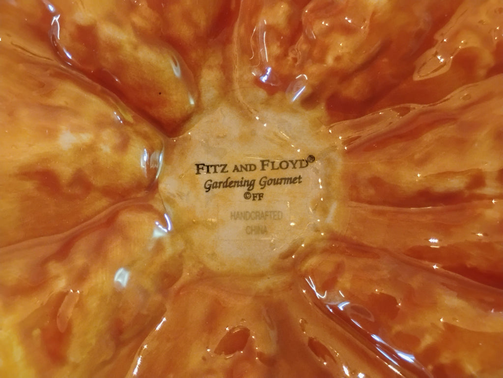 Fitz and Floyd Gardening Gourmet Pumpkin Tureen with Lid