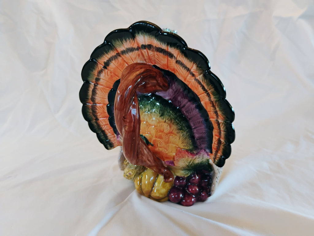 Fitz and Floyd Classics Harvest Heritage Turkey Tureen with Lid — Original Box