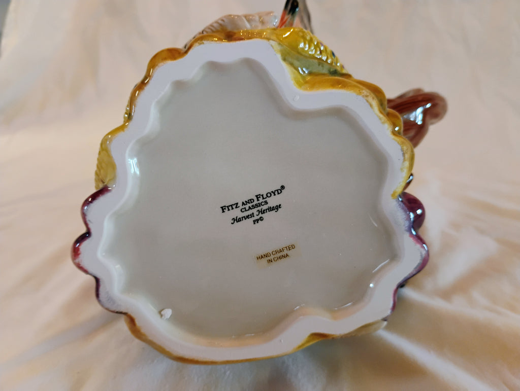 Fitz and Floyd Classics Harvest Heritage Turkey Tureen with Lid — Original Box