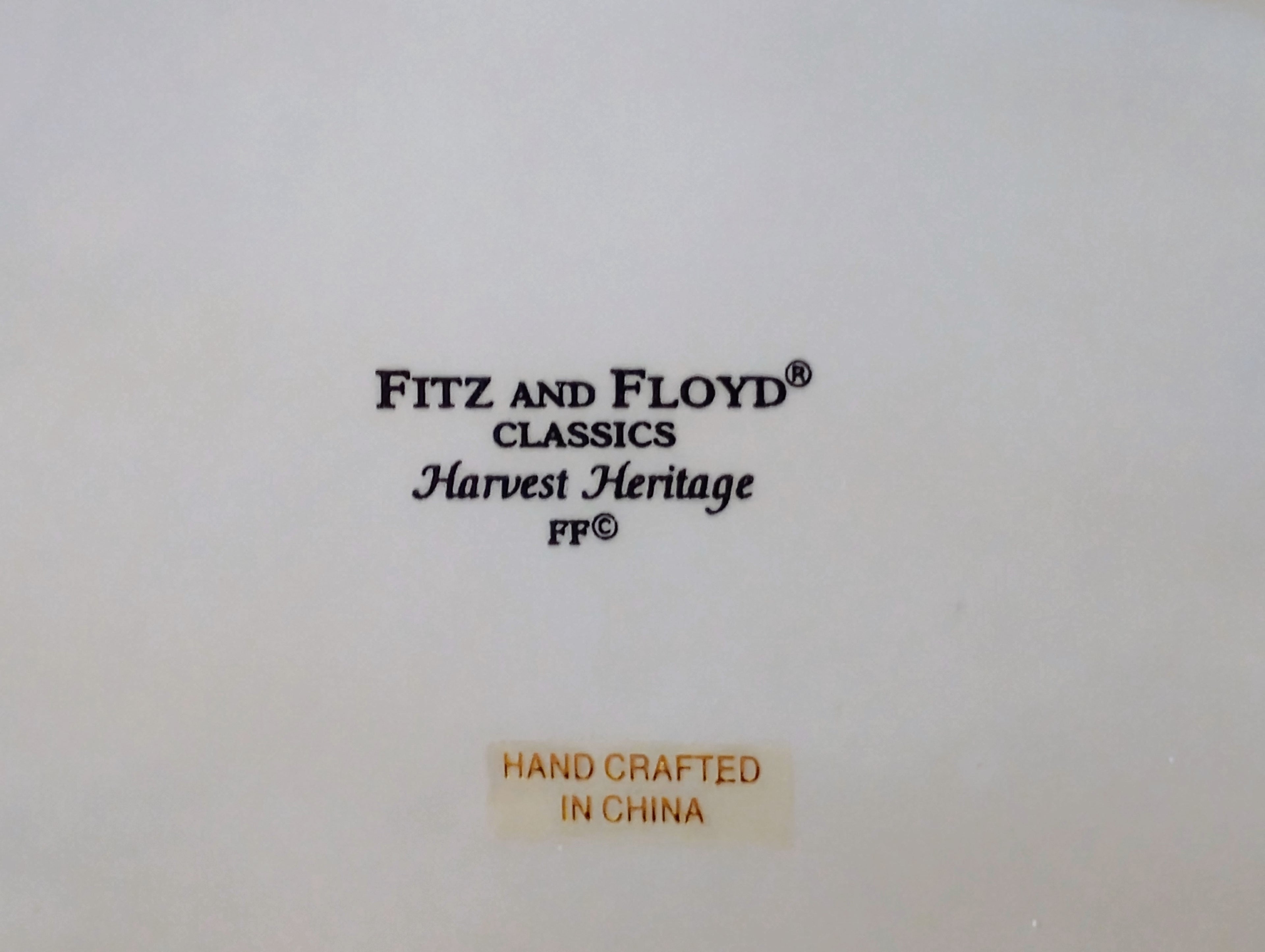Fitz and Floyd Classics Harvest Heritage Turkey Tureen with Lid — Original Box
