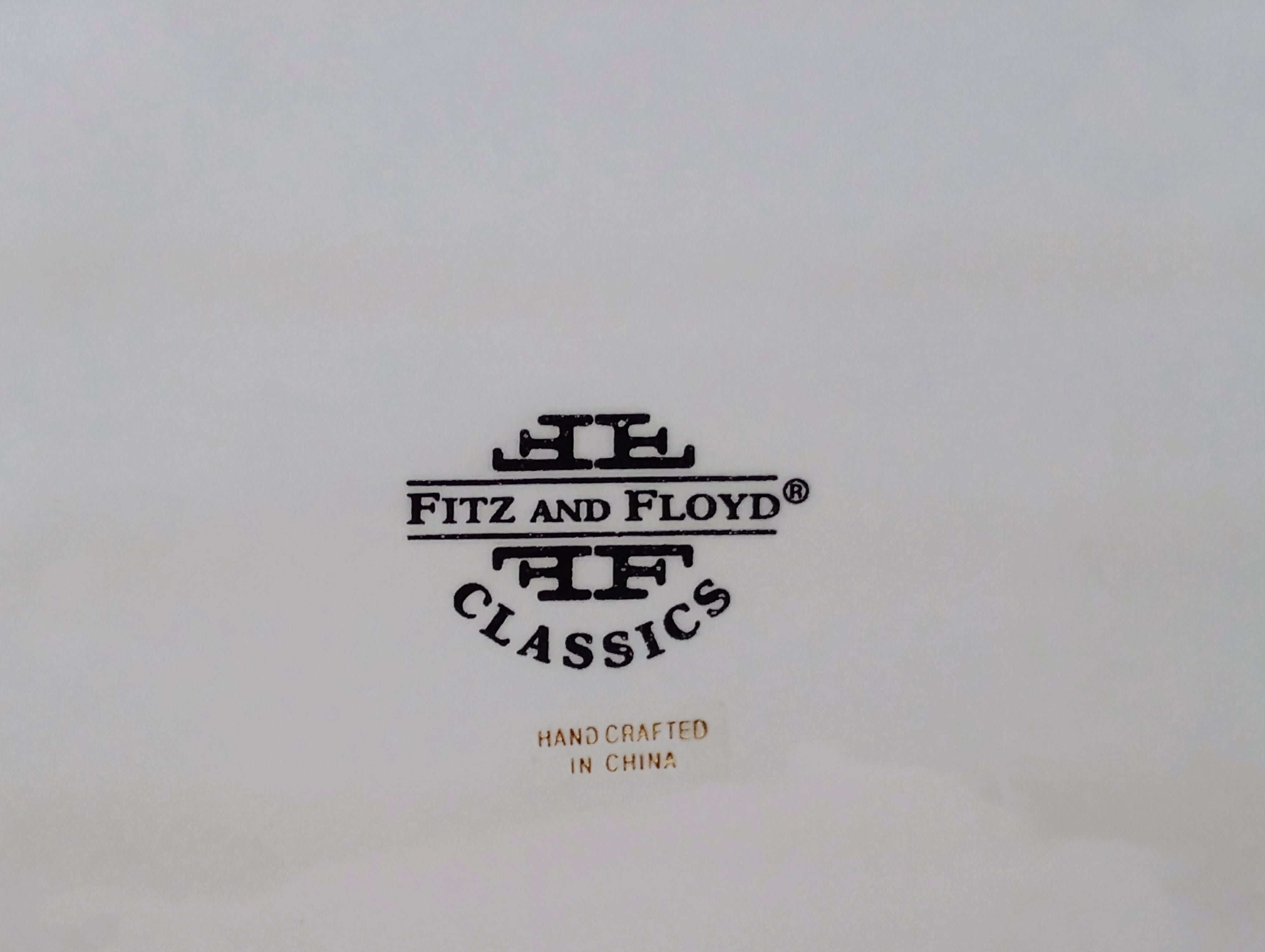 Fitz and Floyd Classics Harvest Heritage Turkey Serving Bowl — Original Box