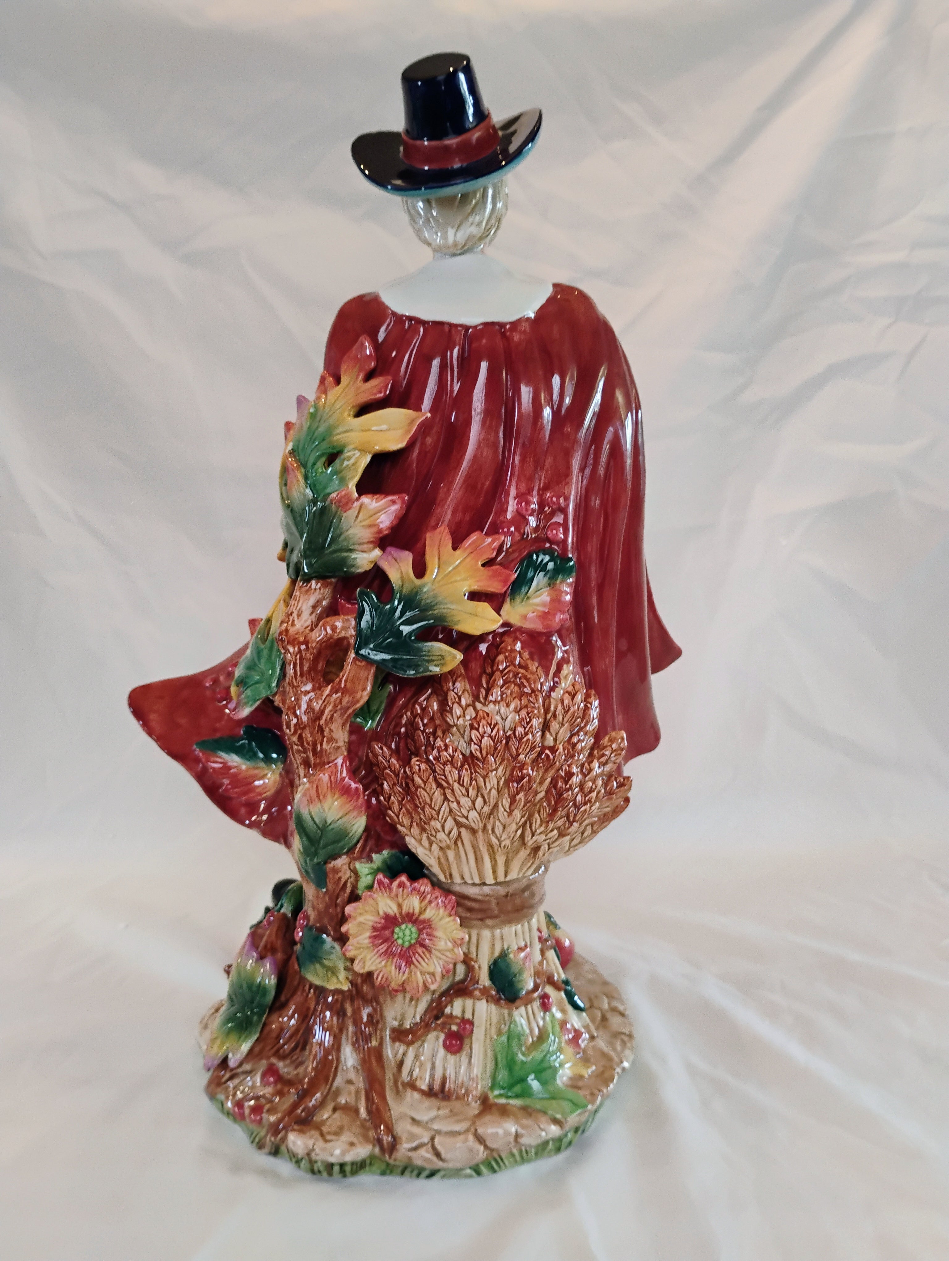 Fitz and Floyd Classics Harvest Heritage Pilgrim Man Figurine — Original Box