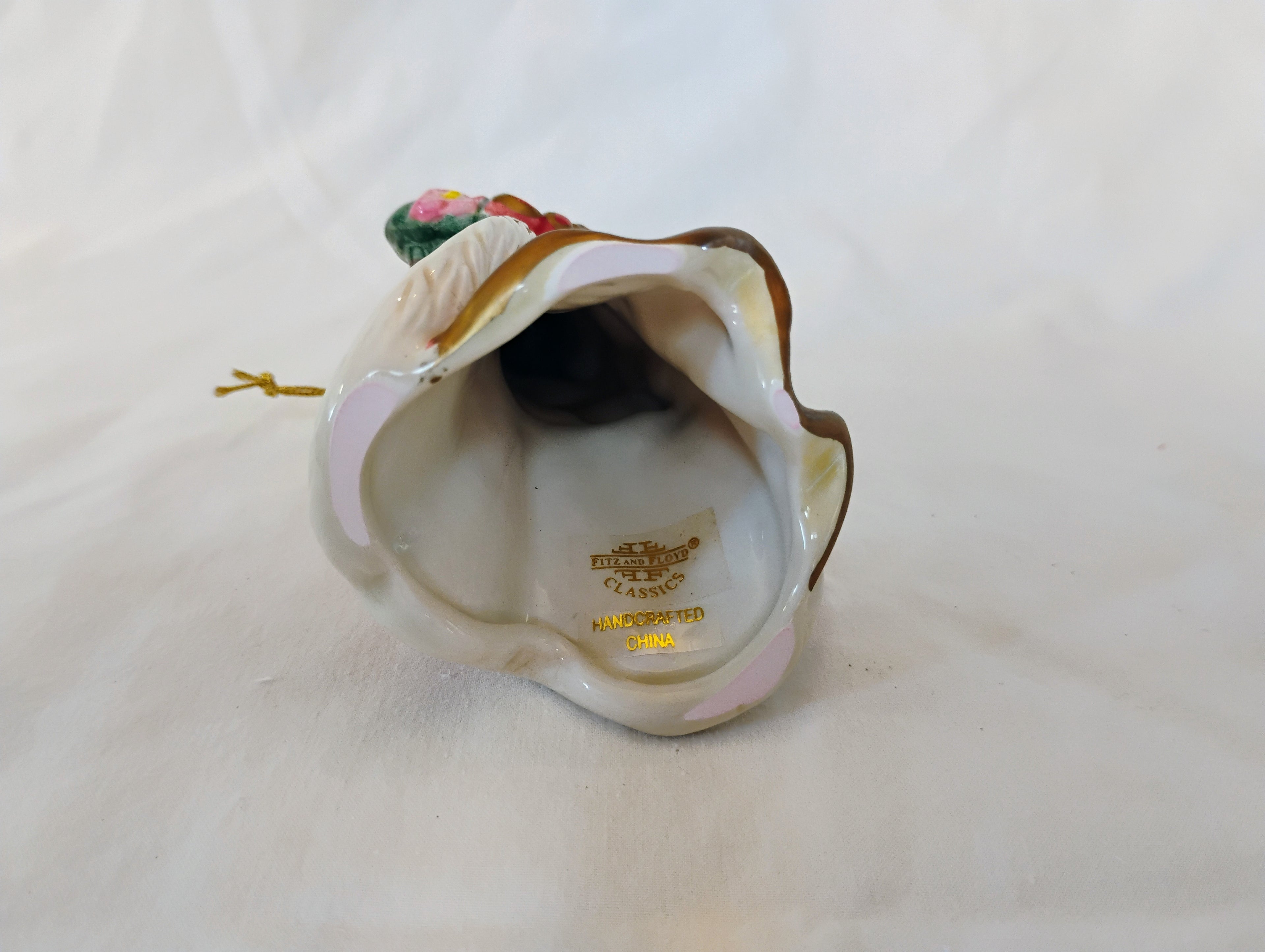 Fitz and Floyd Classics 2001 Dated Santa Claus Christmas Ornament