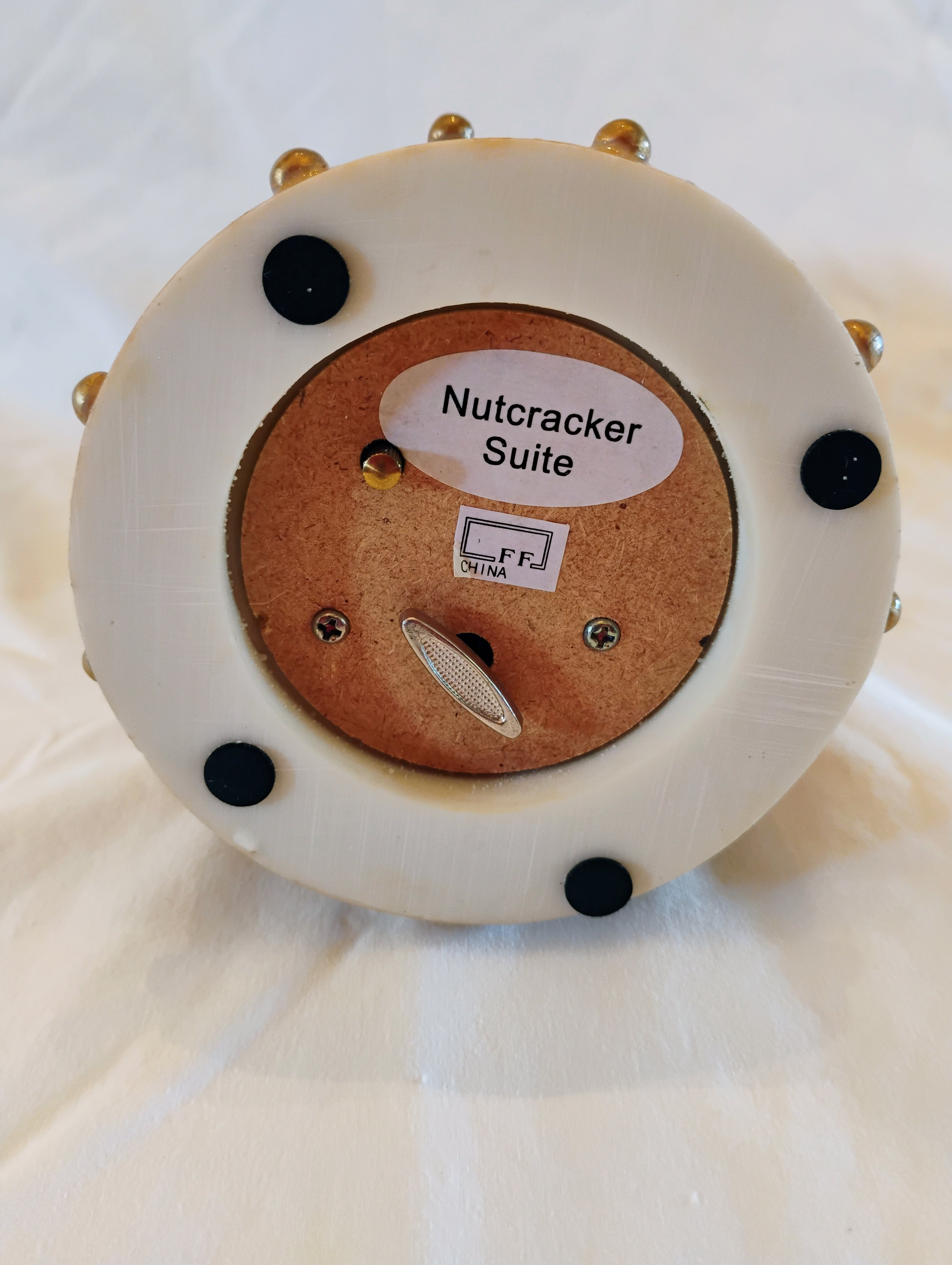 Fitz and Floyd Nutcracker Suite Musical Rotating Figurine — Original Box