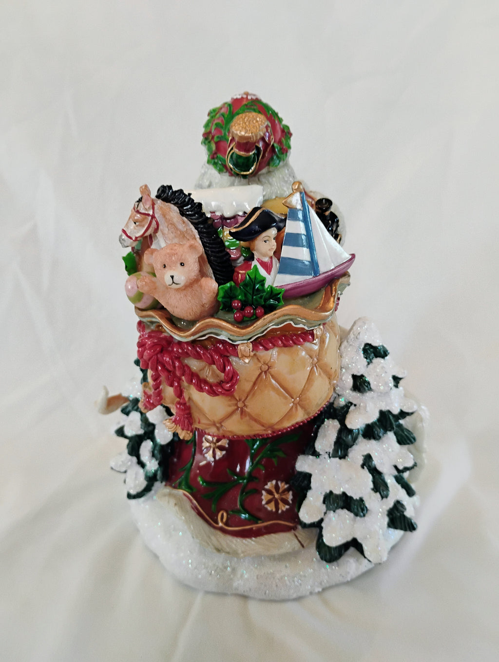 Fitz and Floyd Classics "O Holy Night" Santa Musical Figurine — Original Box