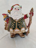 Fitz and Floyd Classics Old World Santa Teapot