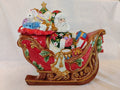 Fitz and Floyd Santa's Sleigh Cookie Jar