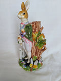 Fitz and Floyd Classics Old World Rabbits Gentleman Rabbit Figurine — Original Box