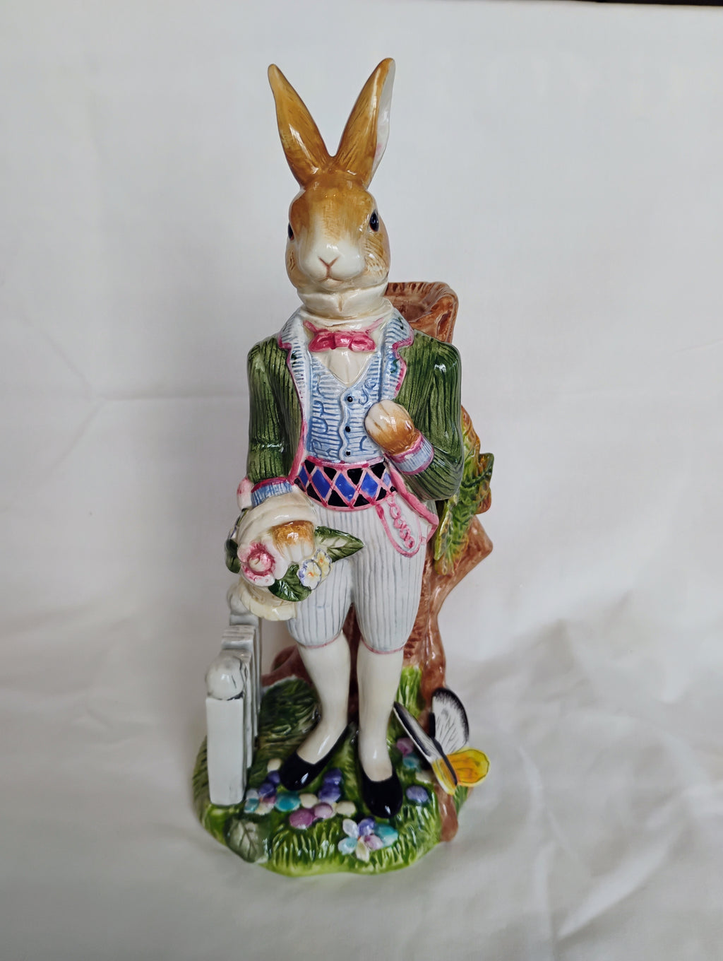 Fitz and Floyd Classics Old World Rabbits Gentleman Rabbit Figurine — Original Box