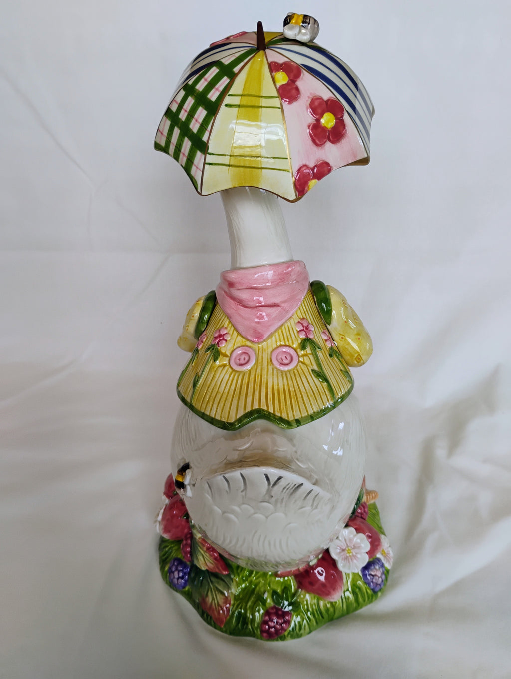 Fitz and Floyd Somerset Duck Cookie Jar with Original Box