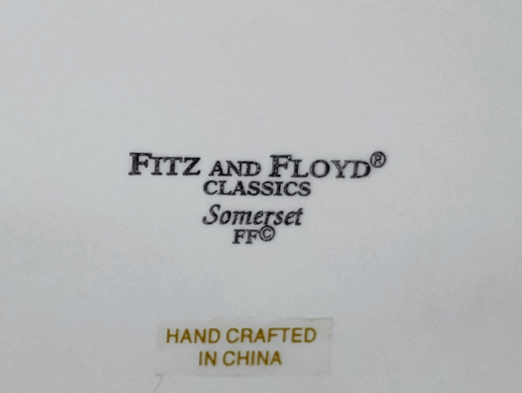 Fitz and Floyd Somerset Duck Cookie Jar with Original Box