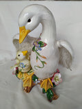 Fitz and Floyd Classics Mother Goose with Gosling Figurine with Original Box