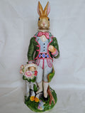 Fitz and Floyd Classics Old World Rabbits Gentleman Rabbit Figurine