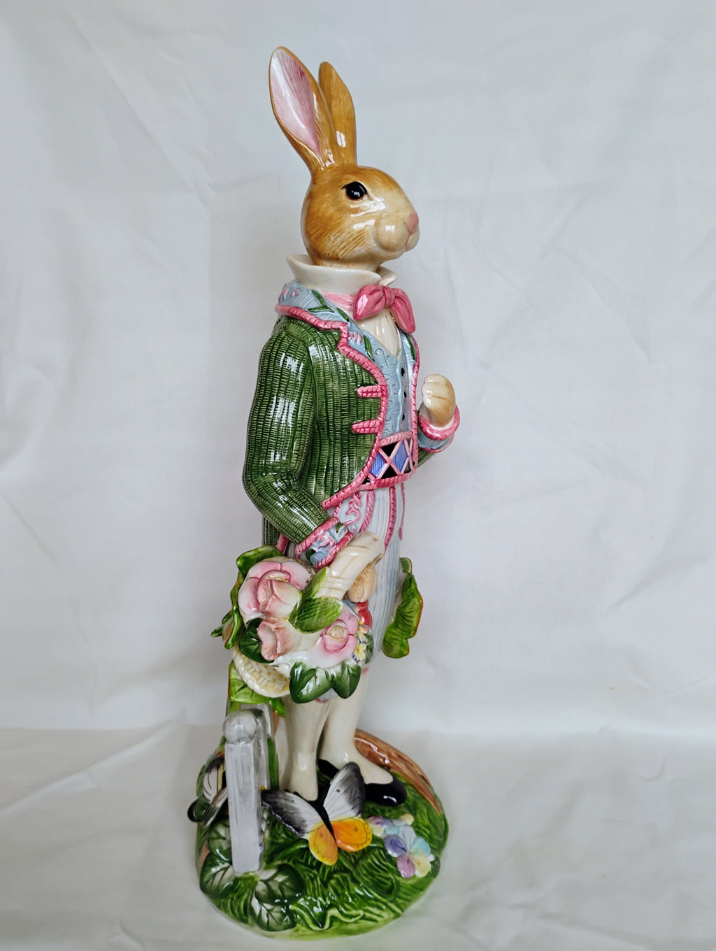 Fitz and Floyd Classics Old World Rabbits Gentleman Rabbit Figurine