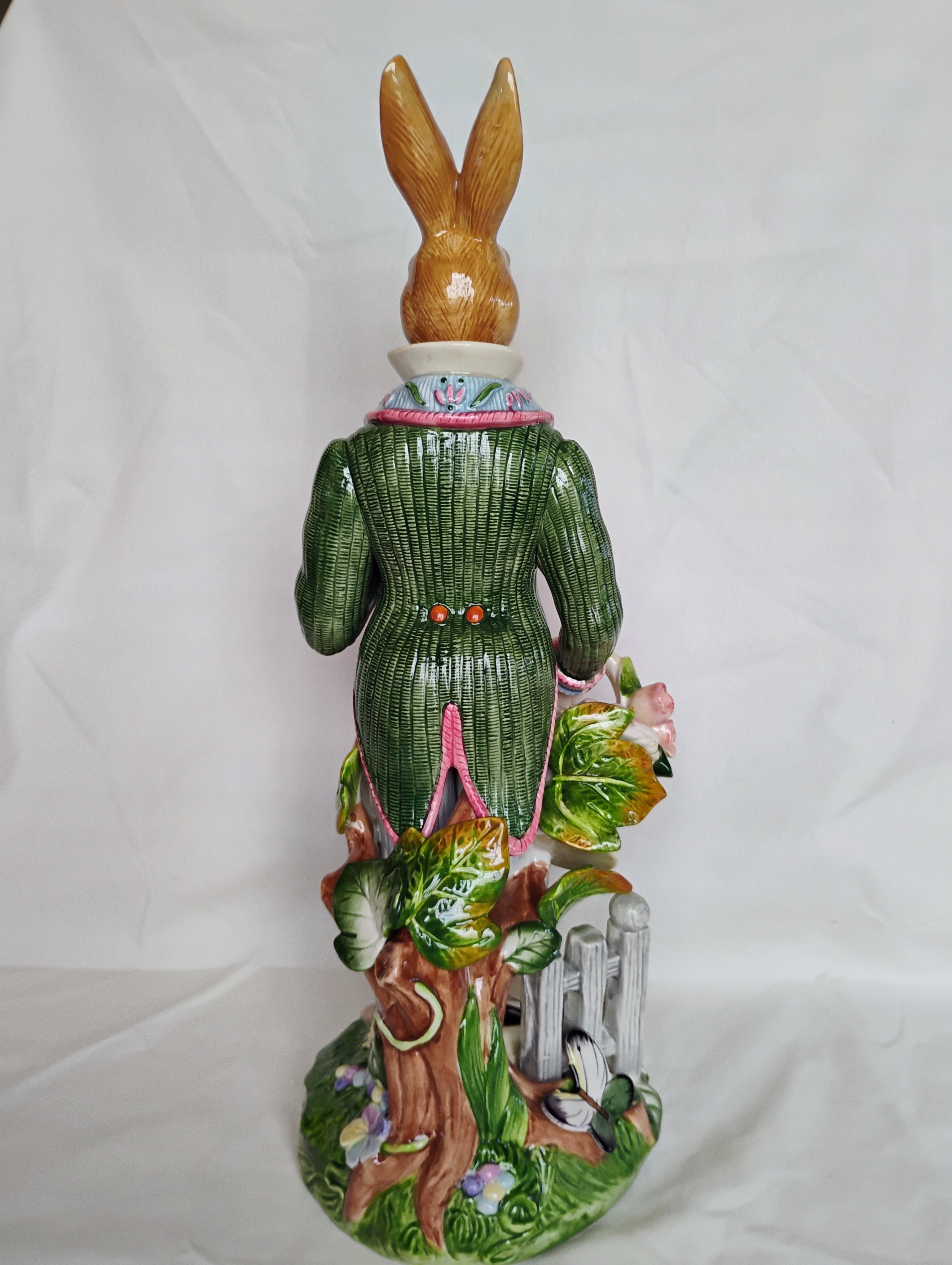 Fitz and Floyd Classics Old World Rabbits Gentleman Rabbit Figurine