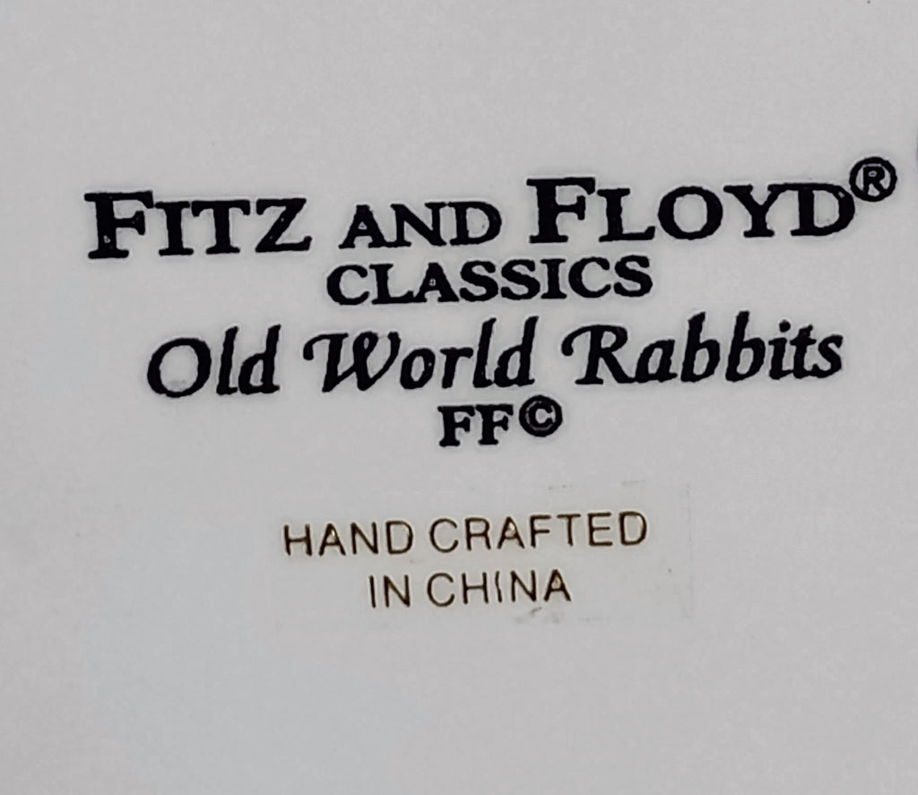 Fitz and Floyd Classics Old World Rabbits Lady Rabbit Figurine