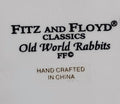 Fitz and Floyd Classics Old World Rabbits Lady Rabbit Figurine